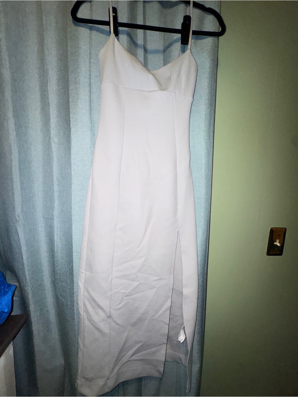 Zara stretch gray dress cotton